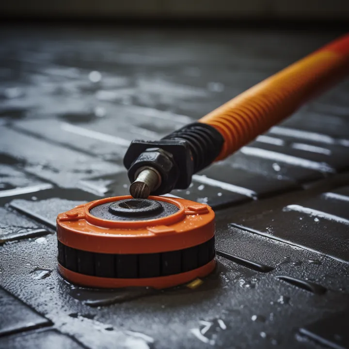 3.png A close-up of a specialized tool or equipment used for waterproofing and sealing, photo